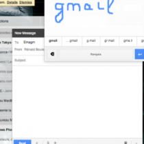 Gmail et Google Docs supportent maintenant l’écriture manuscrite