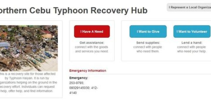 Des applications Web pour aider les Philippines après le passage du typhon Haiyan