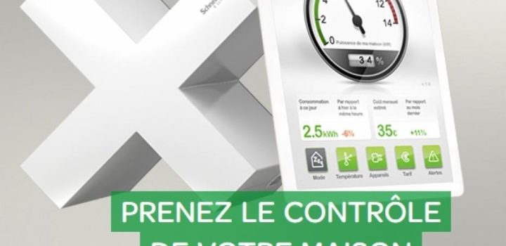 La box Wiser permet de piloter sa maison avec sa tablette