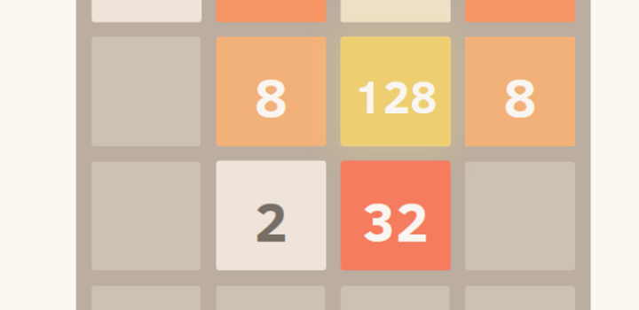 Jeu Web de la Semaine : 2048