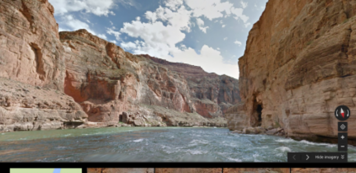 Google Maps : descendez le Colorado grâce à Street View