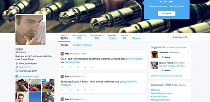 Activer et configurer le nouveau profil Twitter