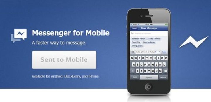 Facebook va obliger à installer Messenger pour utiliser le chat sur mobile