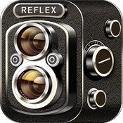 Application Reflex vintage camera
