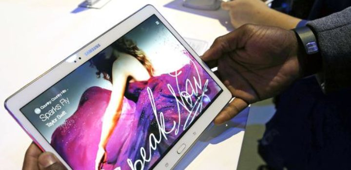 Tablettes : Samsung lance deux nouvelles tablettes