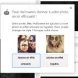 Pour Halloween, Google transforme les photos des utilisateurs