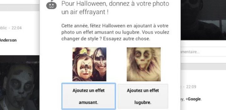 Pour Halloween, Google transforme les photos des utilisateurs