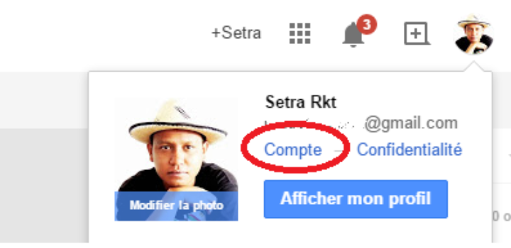 Cette fonctionnalité vous permet de vérifier si personne n’utilise votre compte Google à votre insu