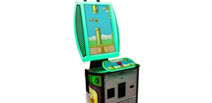 Une borne d’arcade Flappy Bird