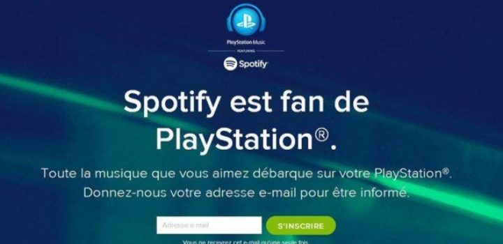 Sony et Spotify main dans la main pour PlayStation Music