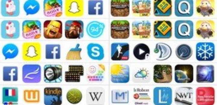 Le Top 10 des applications les plus téléchargées en France en 2014