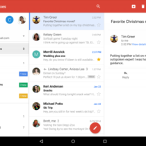 Gmail sur Android propose de regrouper vos comptes mails