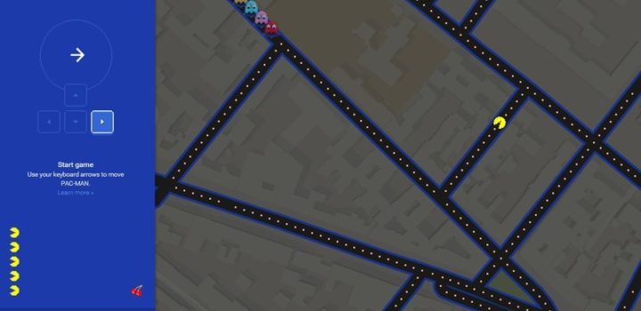 Google intègre un mode Pac-Man à Google Maps