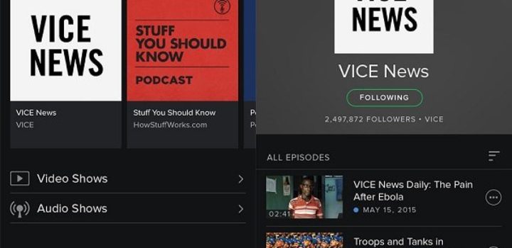 Spotify se met aux podcasts et aux vidéos