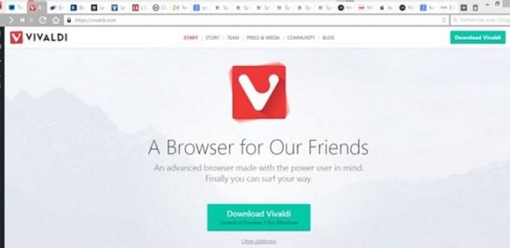 Vivaldi, un navigateur web pour les gros utilisateurs d’onglets